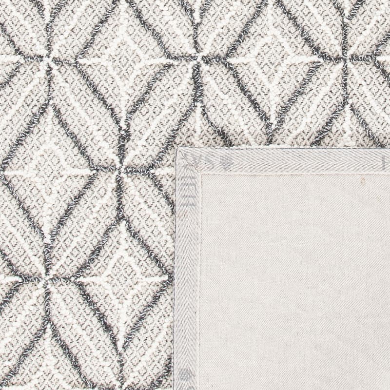 SAFAVIEH Handmade Trace Lakeisha & Contemporary Geometric Wool Rug