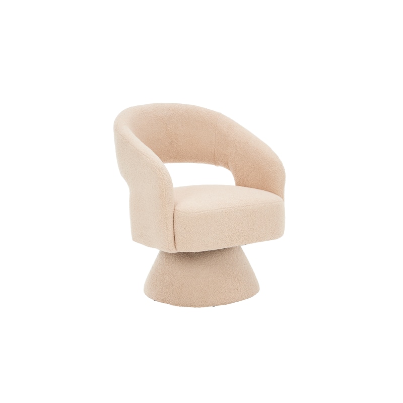 Swivel Accent Chair Armchair, Round Barrel Chair