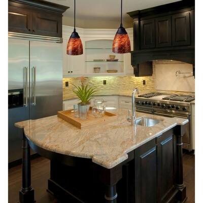 Conington Grove - 7 Inch 9.5W 1 LED Mini Pendant Simply White Dark Rust Finish - Recessed Adapter