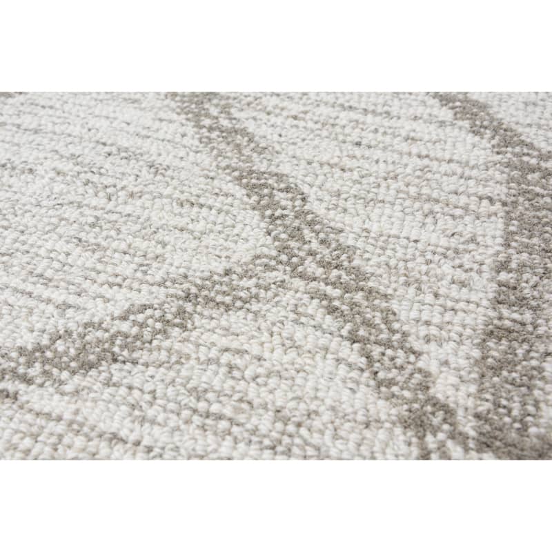 Alora Decor Avondale Geometric Hand-tufted Wool Rug