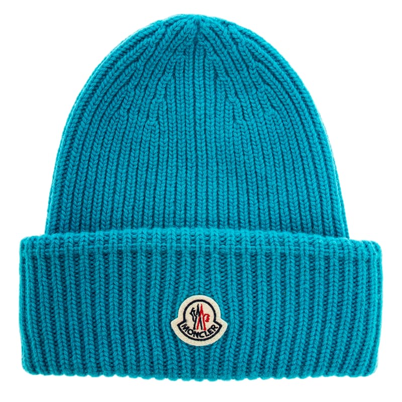 Moncler Wool Cashmere Beanie - One Size Fits Most