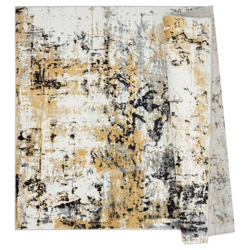 Samos Collection Abstract Area Rug