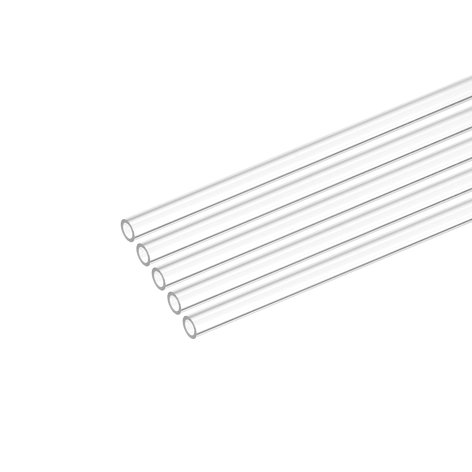 Plastic Pipe Rigid Tube Clear 1.5(37.6mm) ID 1.6(40mm) OD 9.6