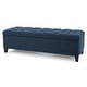 preview thumbnail 32 of 59, Ottilie Button-tufted Storage Ottoman Bench by Christopher Knight Home