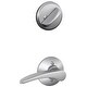 preview thumbnail 3 of 2, Schlage Manhattan Right Handed Single Cylinder Interior Pack - Satin Chrome
