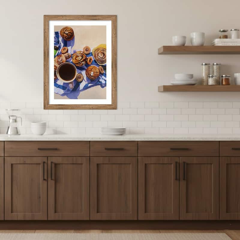 Winter Is Over by Anna Zdanowicz Wood Framed Wall Art Print