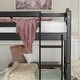 preview thumbnail 49 of 92, Walker Edison Solid Wood Convertible Twin-over-Twin Bunk Bed