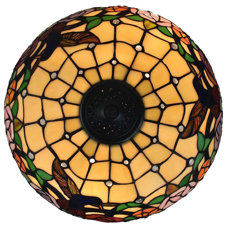 Copper Grove Ghaydah 23-inch Tiffany-style Table Lamp