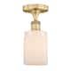 Option Brushed Brass / Matte White