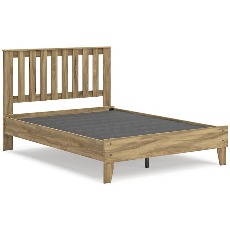 Signature Design by Ashley Bermacy Light Brown Full Panel Headboard