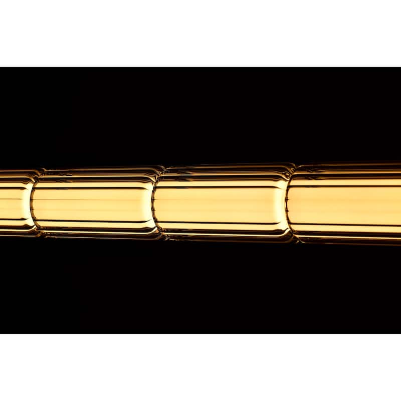 Evander LED 48 Inch Island Pendant Matte Black Finish Smoked Glass - Matte Black