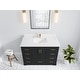 preview thumbnail 130 of 161, Willow Collection 48 in W x 22 in D x 36 in H Boston Single Bowl Sink Bathroom Vanity with Countertop