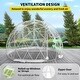 preview thumbnail 8 of 7, VEVOR Garden Dome Bubble Tent Upgraded Geodesic Dome Greenhouse
