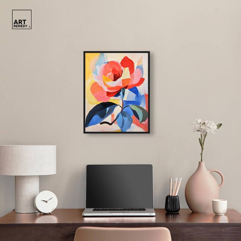 Chromatic Explosion II Canvas by Art Remedy
