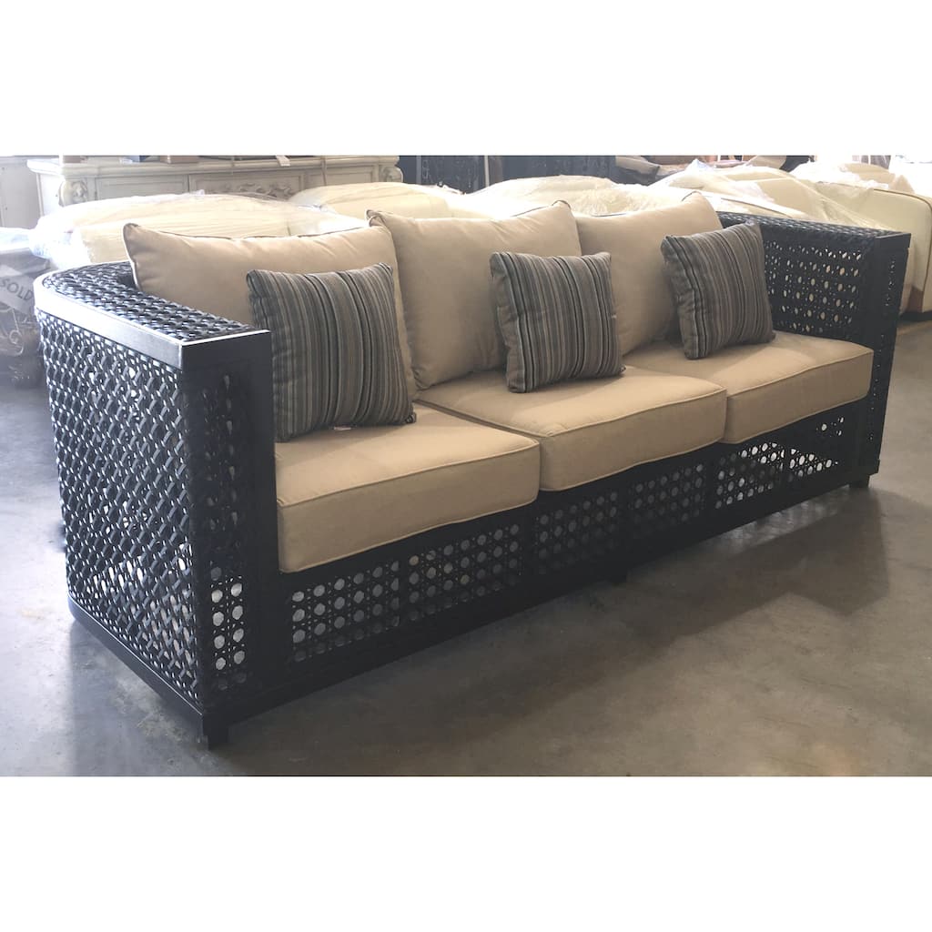 Monterey Patio Three Seat Sofa