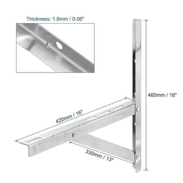Split Wall Mounting Bracket for 9k to 24k BTU Air Conditioner Heat