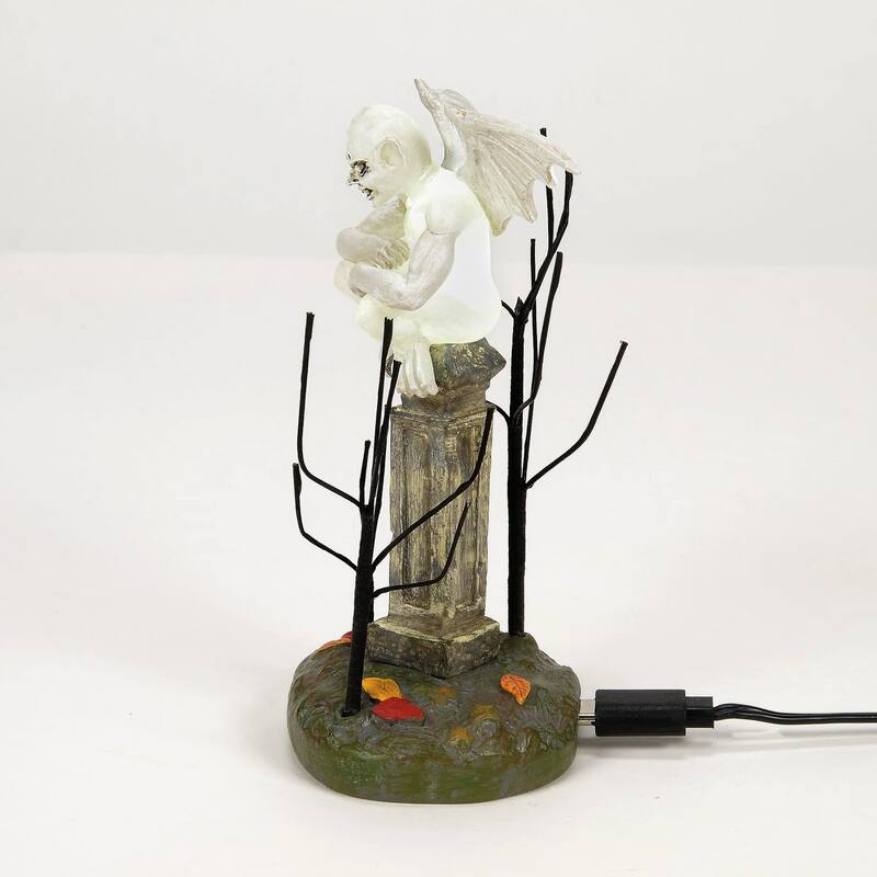 Department 56 Village Halloween Watching Over The Graveyard Lighted Accessory - 6014728