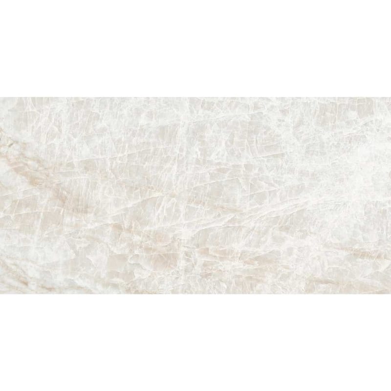 Galleria White Semi-Polished Porcelain Tile - Floor, Wall - Large Format