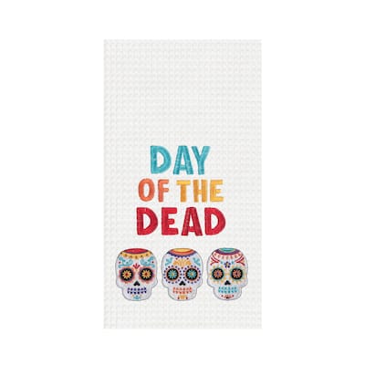 Day Of The Dead Skull Trio Towel