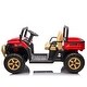 preview thumbnail 38 of 70, Two-Seater 24V Ride On UTV for Kids, Parental Control, Bluetooth, Rear Suspension, and Portable Handle for Easy Transport