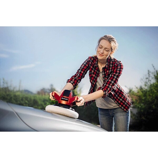 Einhell cordless shop car polisher