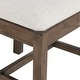 preview thumbnail 8 of 7, Quincy Upholstered Wood Dining Chair (Set of 2) by Kosas Home