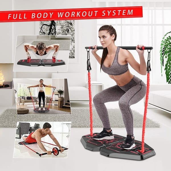 Portable Gym Accessories Exercise Equipment Workout From Home Full