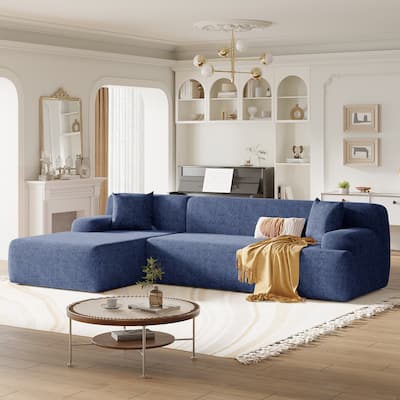 Modern Large L-Shape Modular Sectional Sofa
