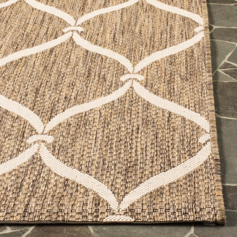 SAFAVIEH Courtyard Liya Indoor/ Outdoor Waterproof Patio Backyard Rug