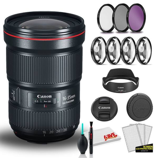 Shop Canon Ef 16 35mm F 2 8l Iii Usm Lens International Model With Overstock