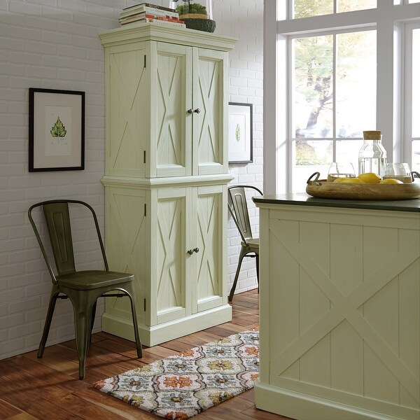 Off white 2025 kitchen pantry