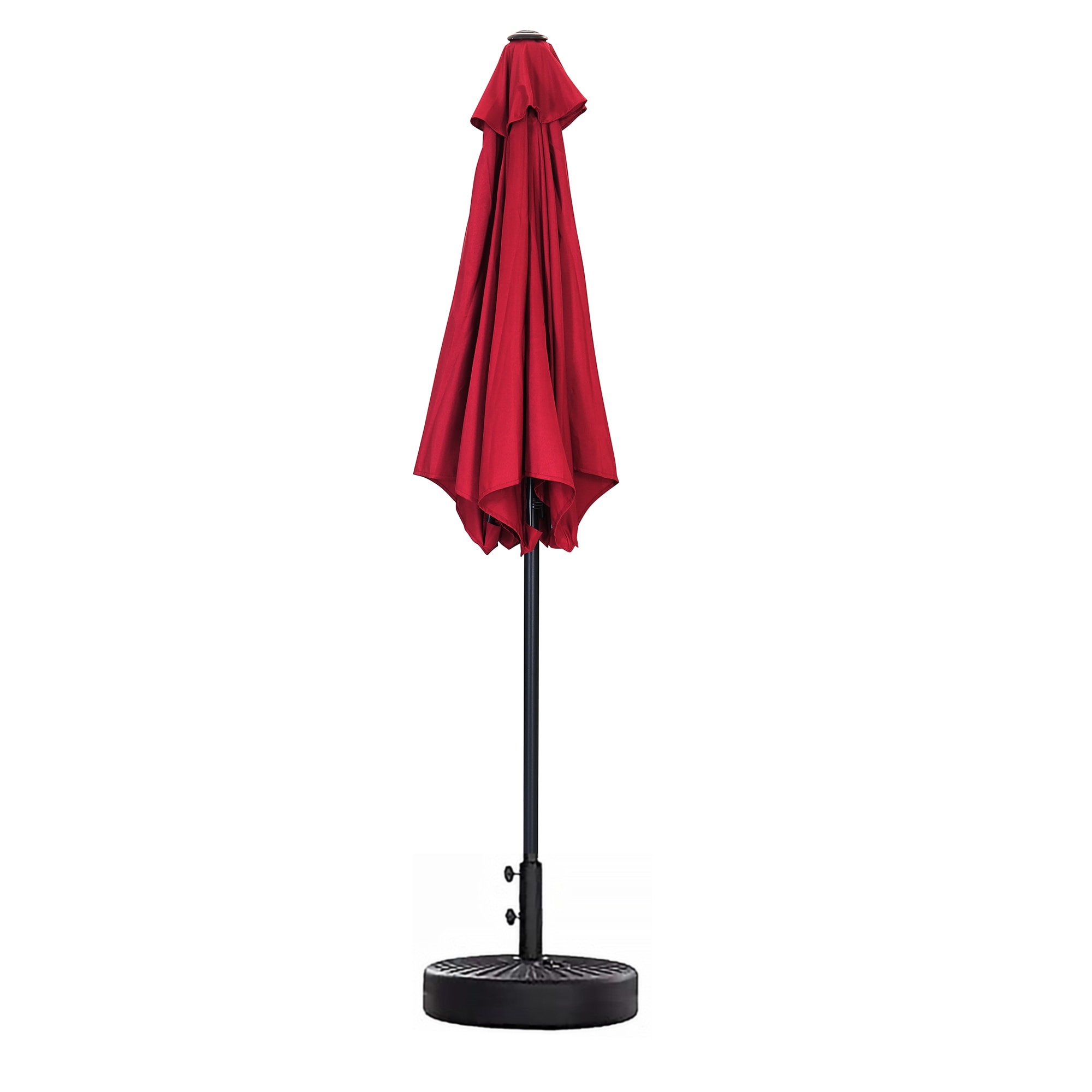 Ainfox 7.5ft Patio Umbrella with Base Outdoor Umbrella