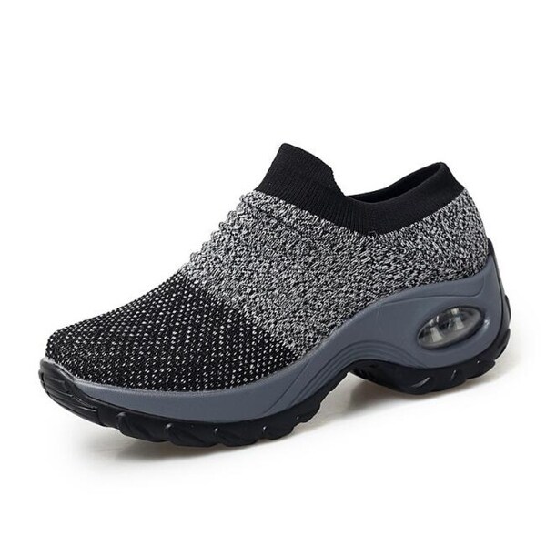 Mesh Sock Sneakers Slip Platform Loafers. Opens flyout.