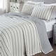 preview thumbnail 30 of 28, Superior Valencia Reversible Cotton Matelasse Bedspread and Sham Set
