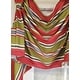 preview thumbnail 2 of 0, RLF Home Design Nigel Stripe Victory Swag 3-Scoop Window Valance