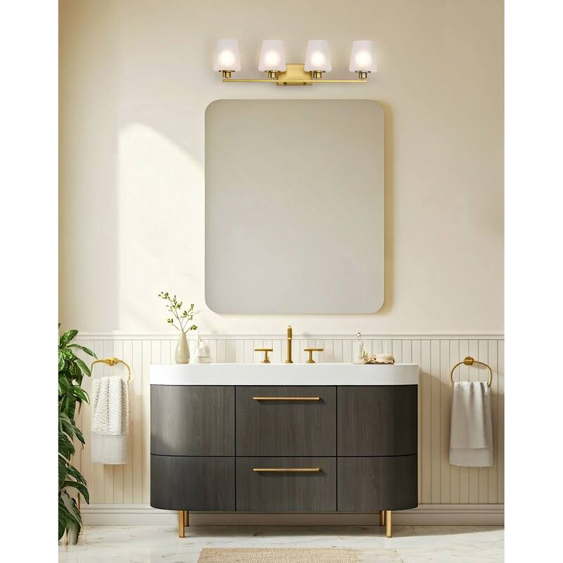 Nuvo Lighting 60/8224 Lune 4 Light 32" Wide Vanity Light