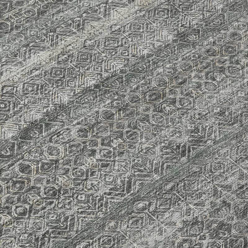 HomeRoots Striped Transitional Rectangle Outdoor Rug