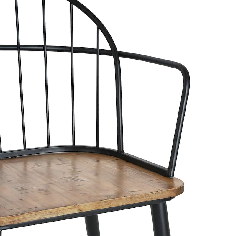 Christopher Knight Home Indoor Dining Chair With Metal Legs