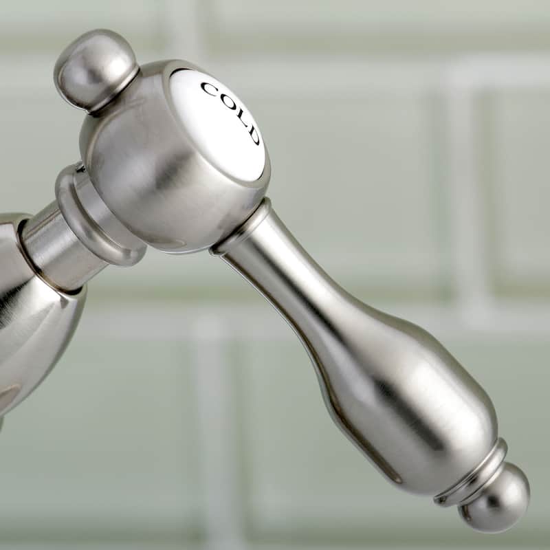 Kingston Brass Tudor 4 in. Centerset Bathroom Faucet