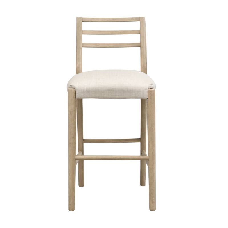 Bar Stool With Ladder Back (Set of 2)