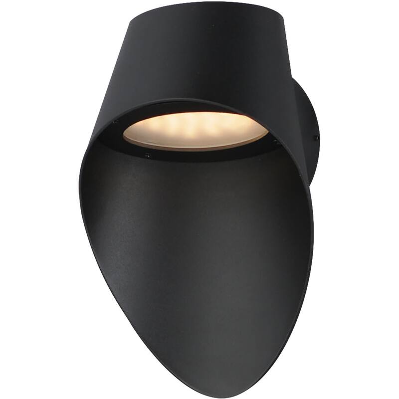 Maxim 86271 Cape 10" Tall ADA Compliant LED Outdoor Wall Sconce - Black