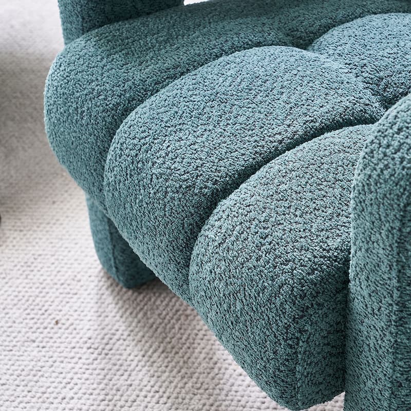 Green 31.1" Accent Chair with High-Density Foam