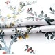 preview thumbnail 7 of 5, DriftAway Jasmine Watercolor Flower Floral Branch Botanical Lined Grommet Window Curtains - 52" width x 18 " length