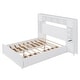 preview thumbnail 29 of 52, Modern Platform Bed with Integrated Cabinet and Drawers