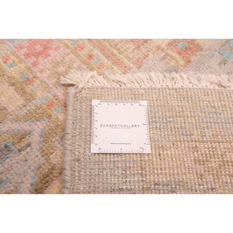 ECARPETGALLERY Hand-knotted Jules Serapi Light Grey Wool Rug - 8'1 x 9'9