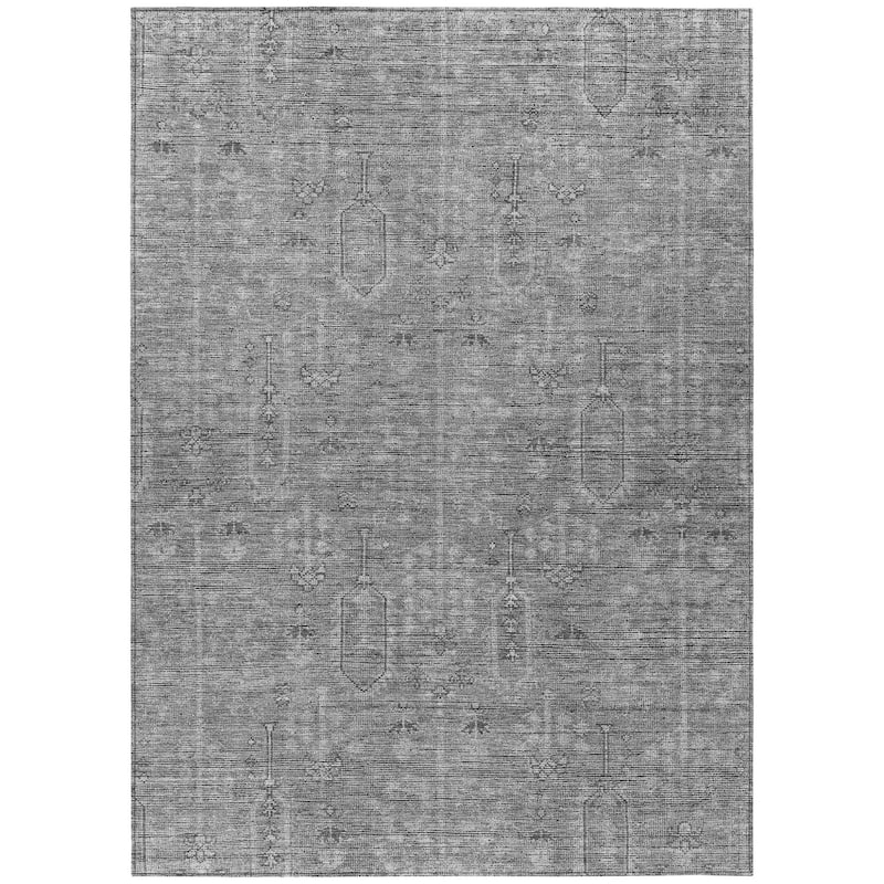 HomeRoots Southwestern Transitional Rectangle Outdoor Rug