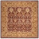 preview thumbnail 61 of 114, SAFAVIEH Handmade Persian Legend Hilkje Traditional Oriental Wool Rug 8' Square - Red/Gold - Square