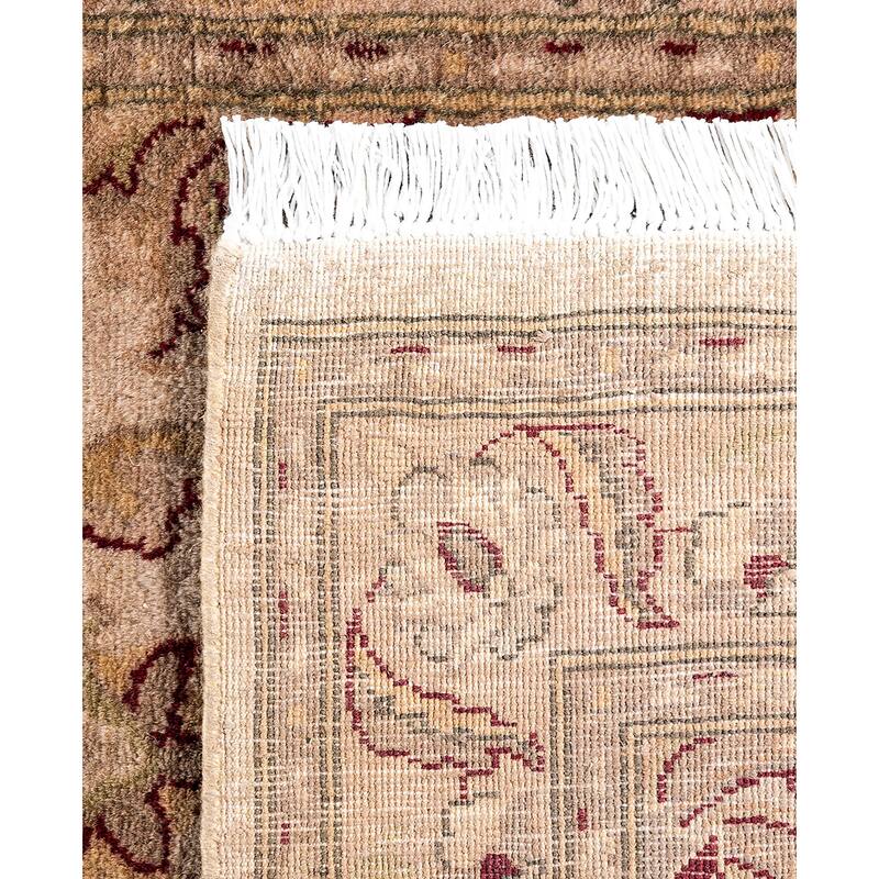Overdyed One-of-a-Kind Hand-Knotted Runner Rug - Beige - 2' 7" x 10' 7"