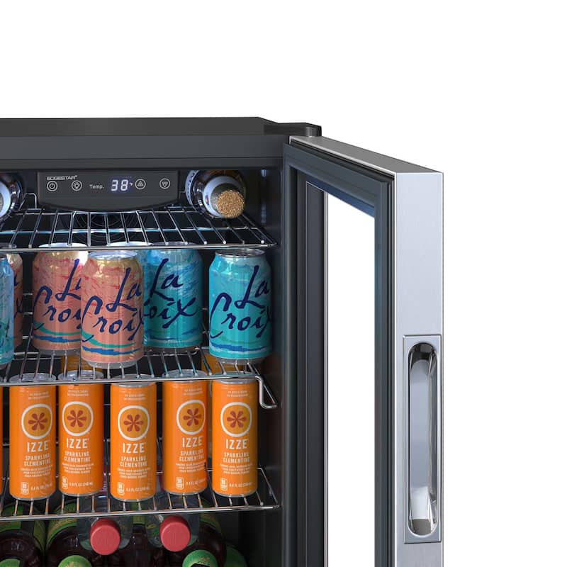 EdgeStar BWC91 17" Wide 80 Can Capacity Extreme Cool Beverage Center