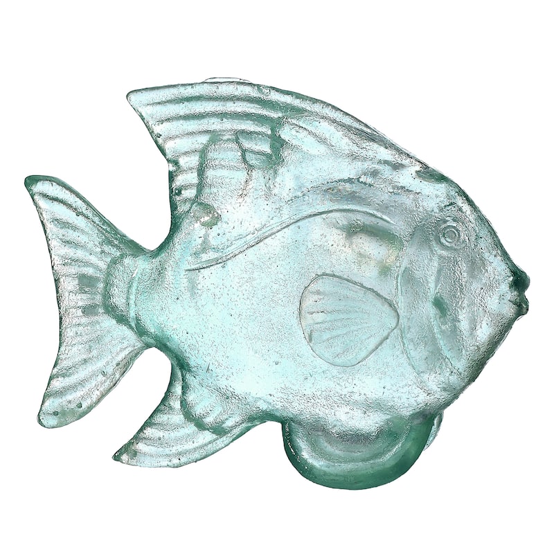7" Clear Resin Tropical Fish